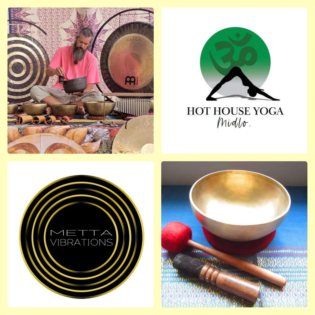 New Year Sound Bath Experience at Hot House Yoga Midlo