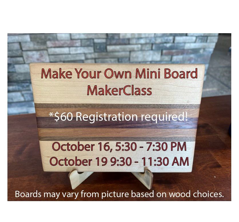 Make Your Own Mini Board MakerClass