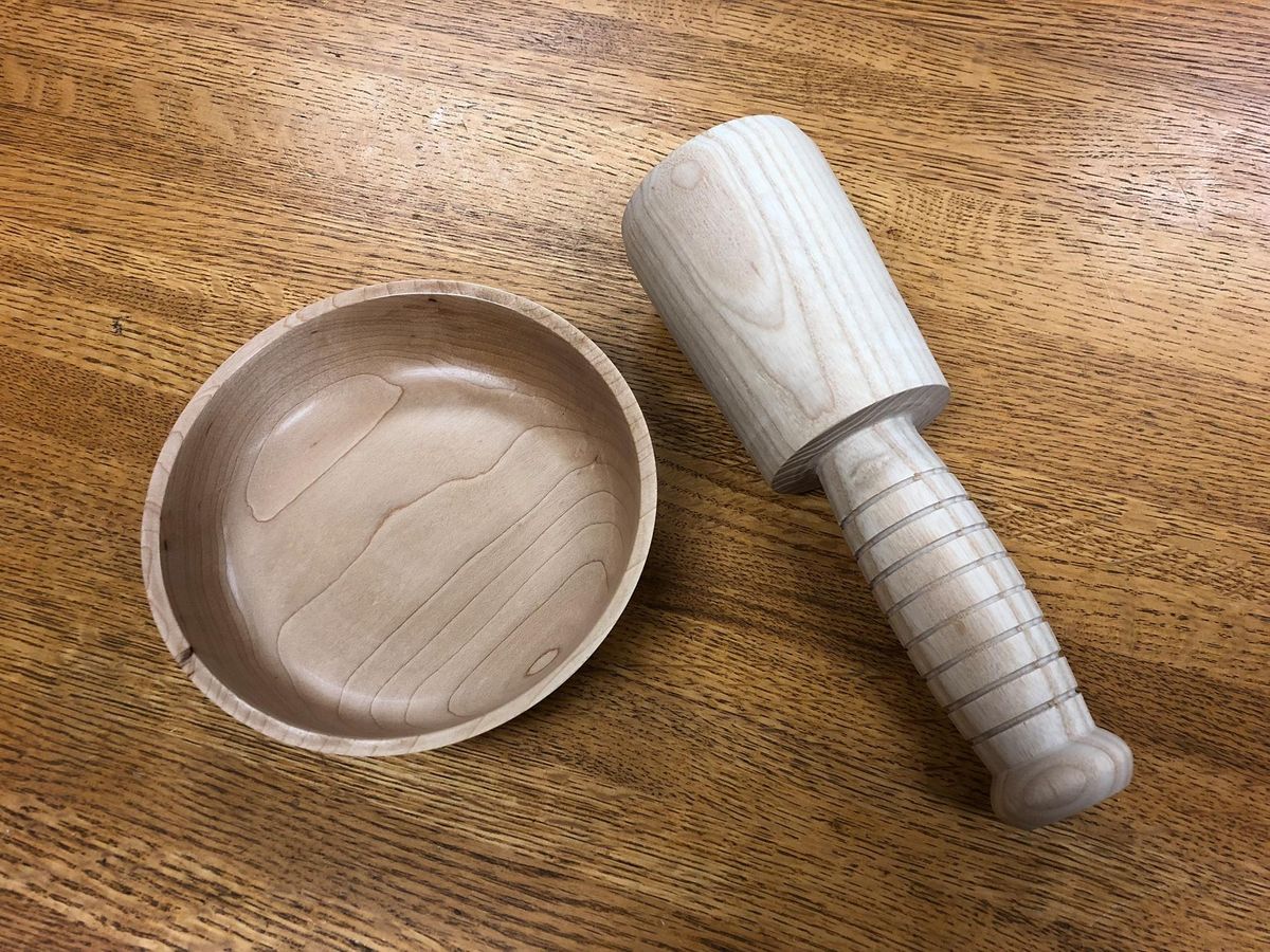 Intro to Turning Wood: Bowl & Mallet