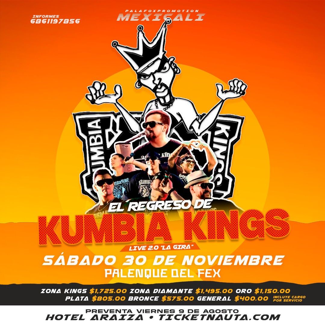 kumbia kings en mexicali 