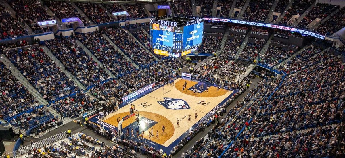 Georgetown Hoyas at UConn Huskies Mens Basketball at XL Center