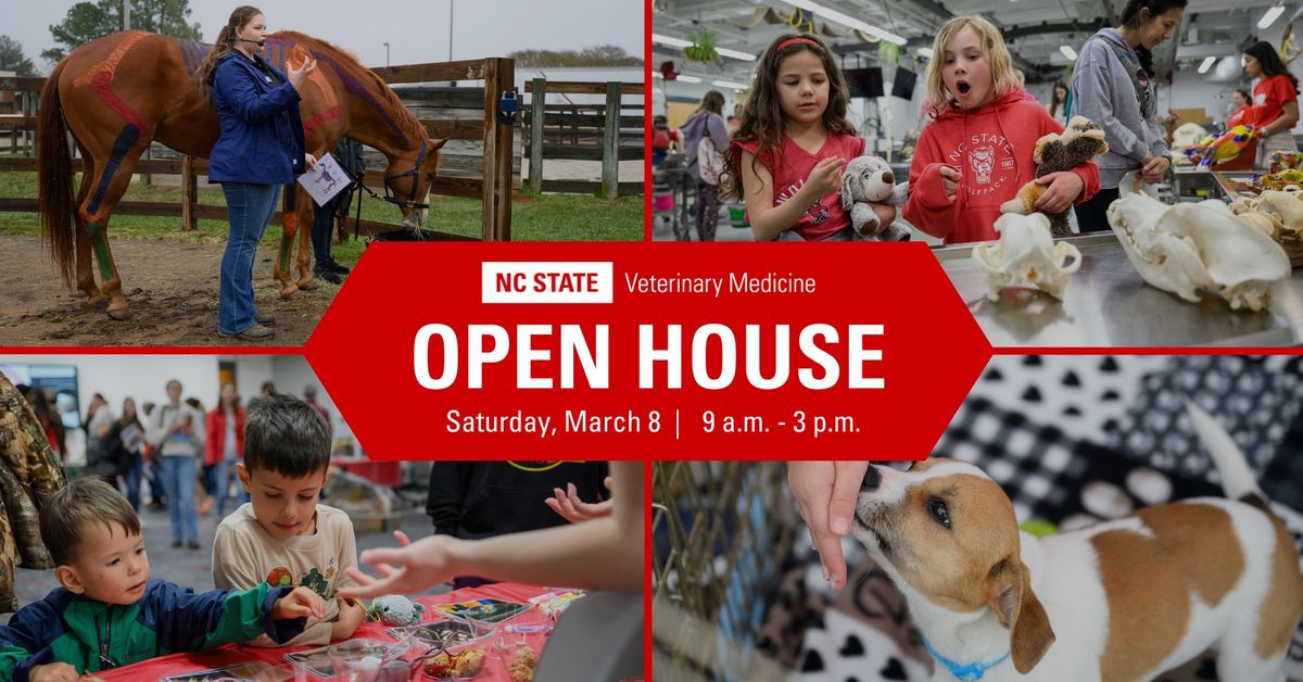 2025 Open House at the NC State College of Veterinary Medicine & Veterinary Hospital