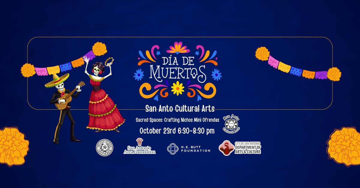 D\u00eda de los Muertos - Sacred Spaces: Crafting Nichos Mini Ofrendas