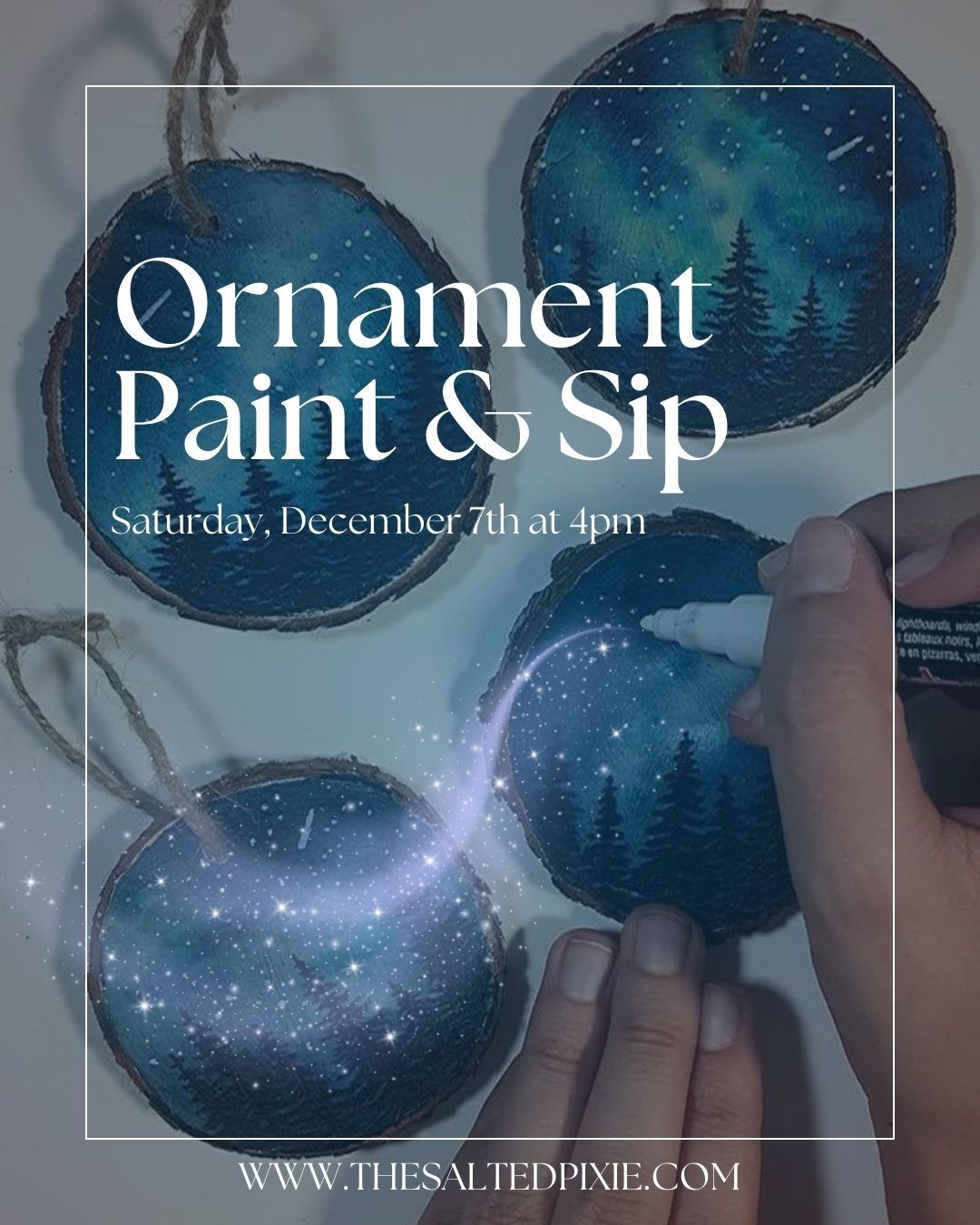 Ornament Paint & Sip