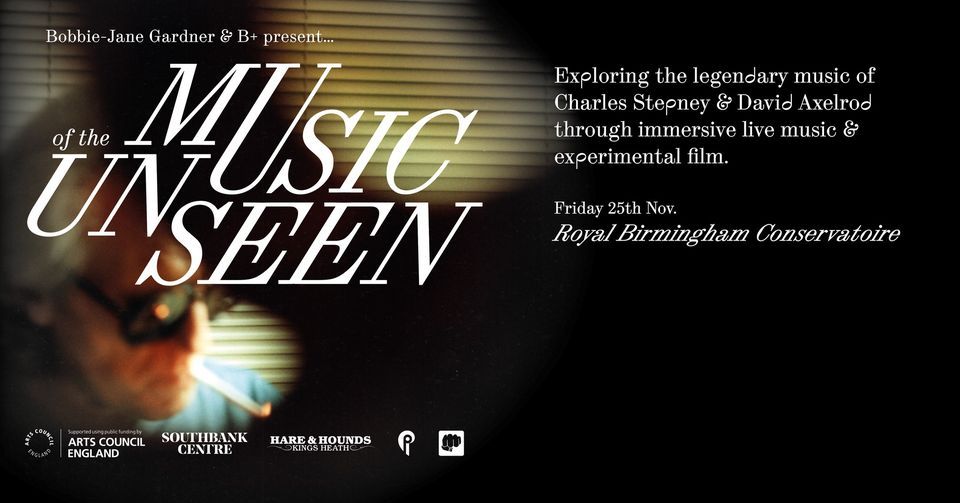 Music of the Unseen live at Royal Birmingham Conservatoire