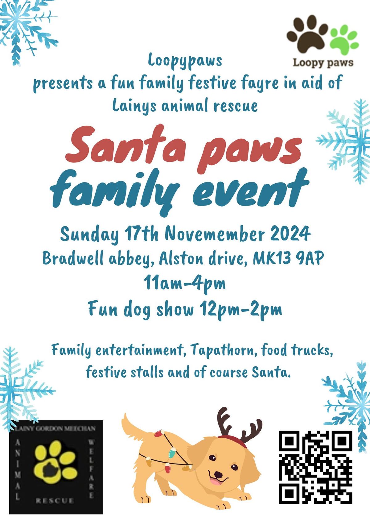 Santa paws Christmas event 