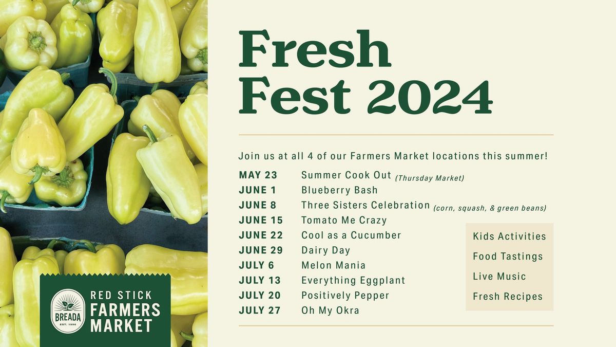 Fresh Fest 2024 | Red Stick Farmers Market
