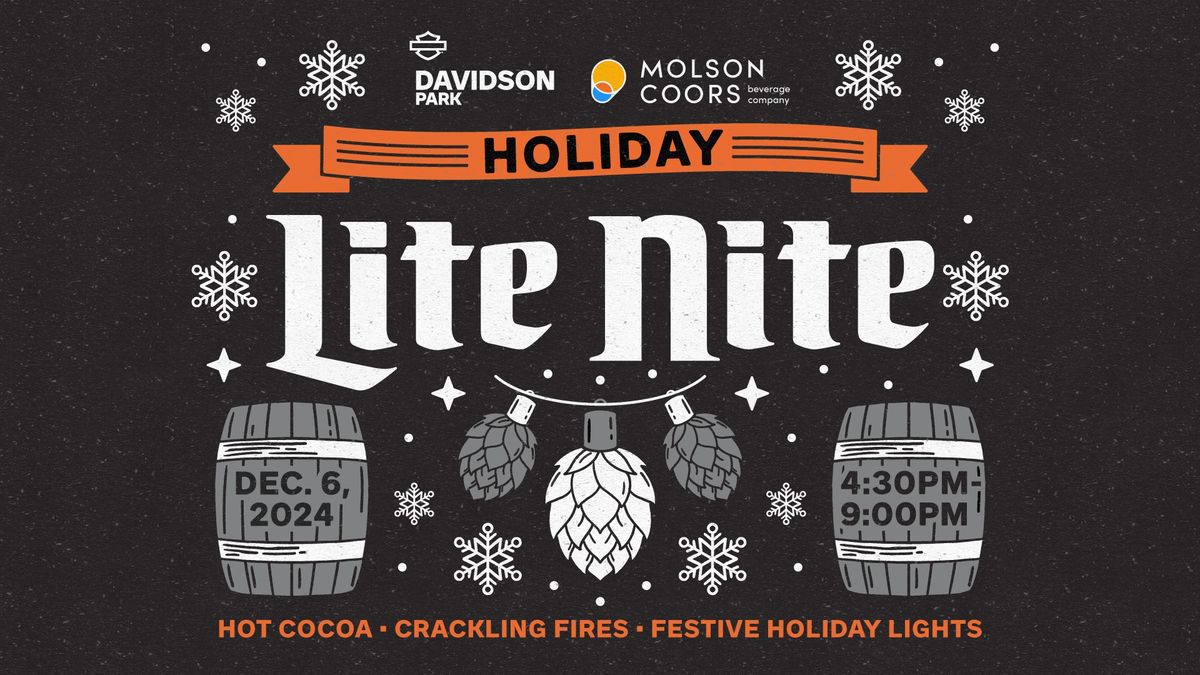 Holiday Lite Nite at Davidson Park