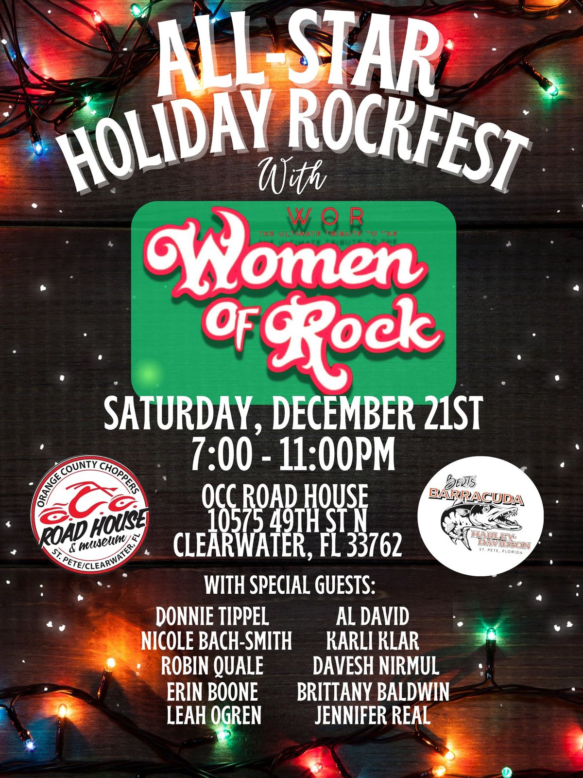 WOR All Star Christmas Rock Fest @ OCC 