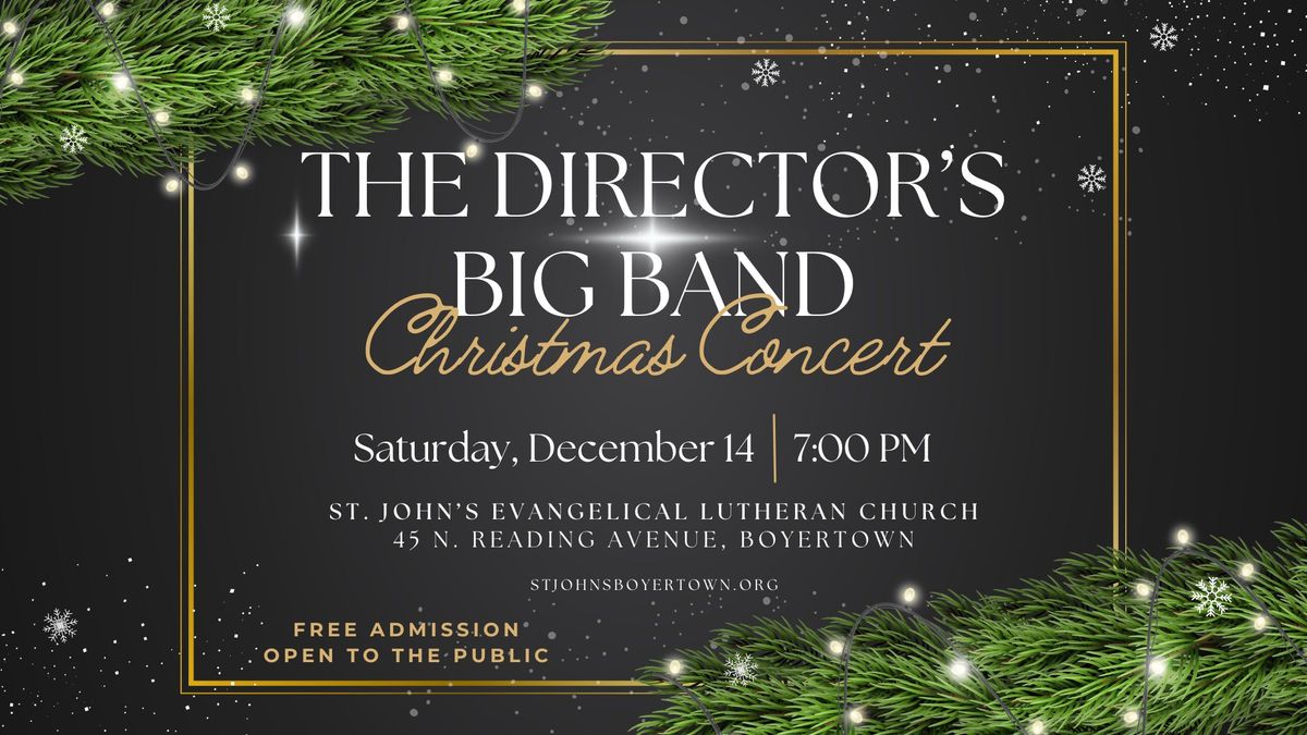 The Director's Big Band Christmas Concert