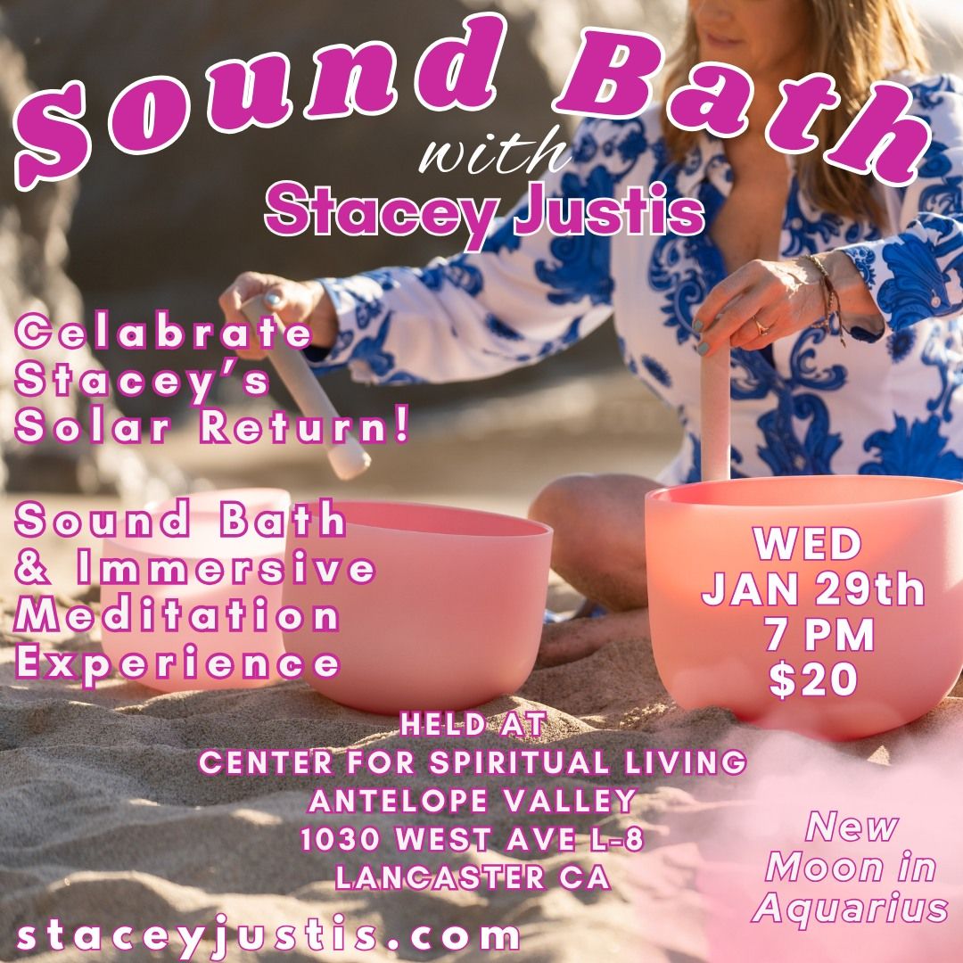 New Moon Sound Bath with Stacey Justis