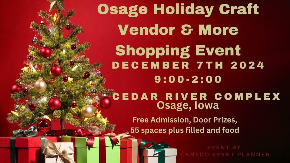 Osage Holiday Craft and Shopping Event