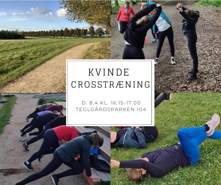 Kvinde crosstr\u00e6ning i Teglg\u00e5rdsparken 