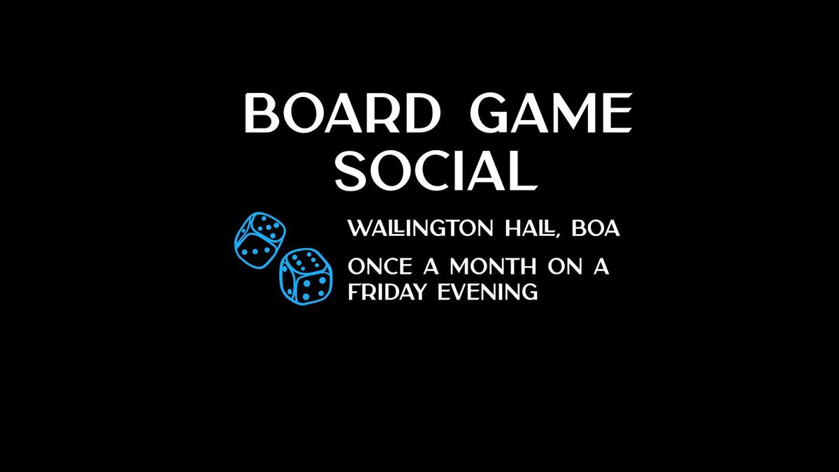 October Board Game Social (#23)