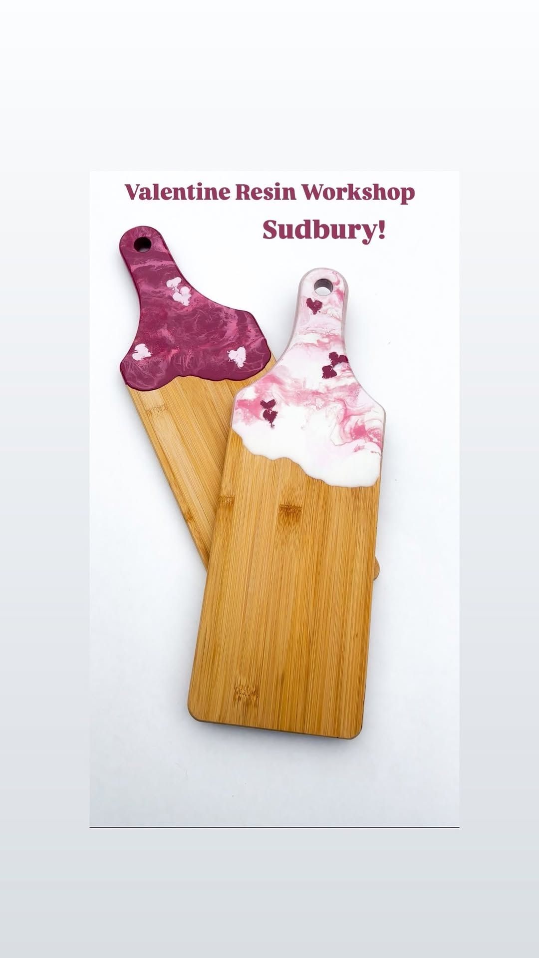 Sudbury Valentine Resin Workshop\ud83e\udd0d