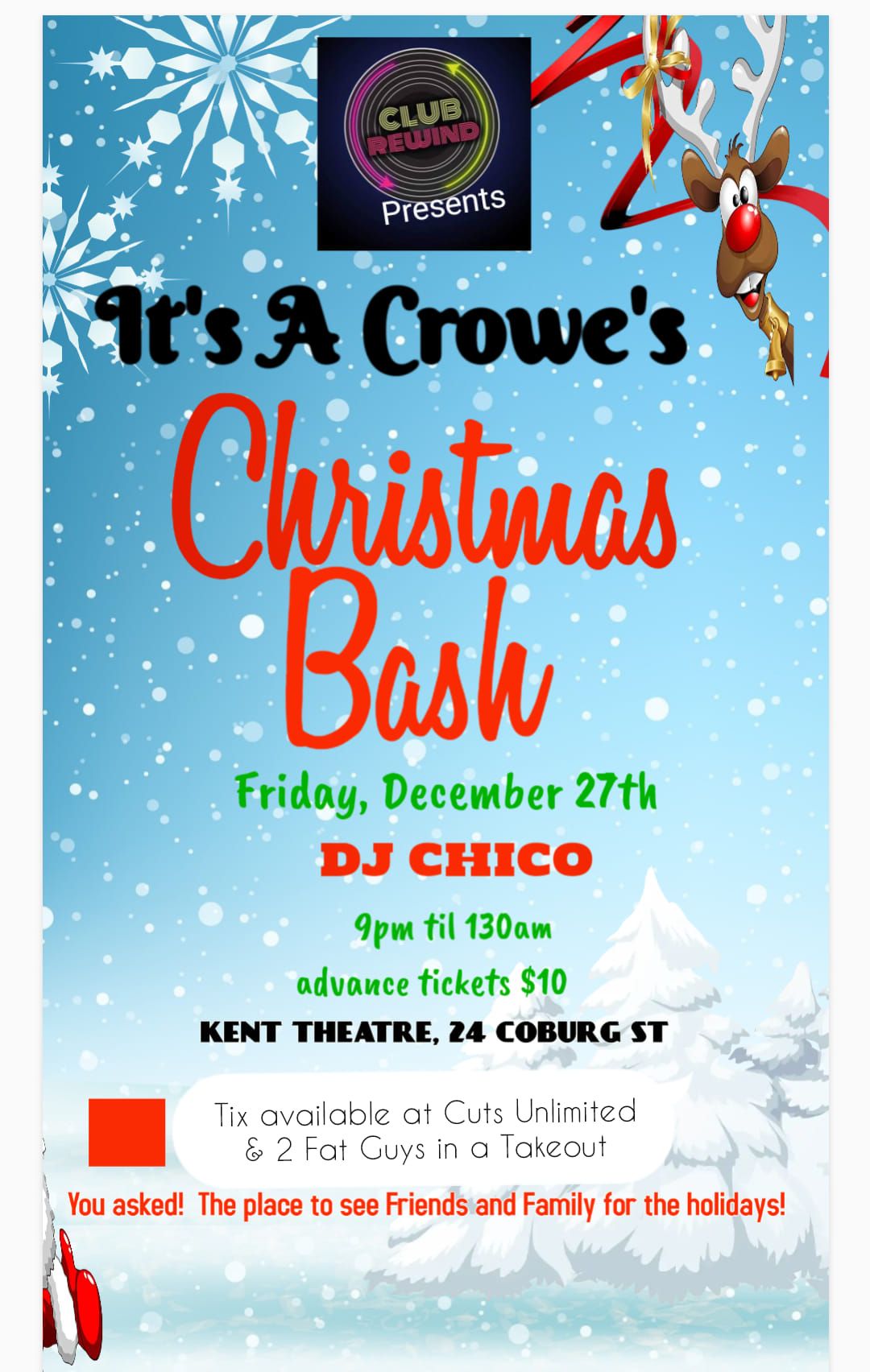 It's A Crowe's Christmas Bash