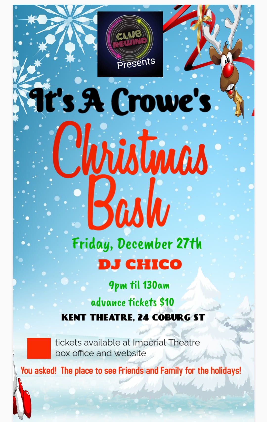 It's A Crowe's Christmas Bash