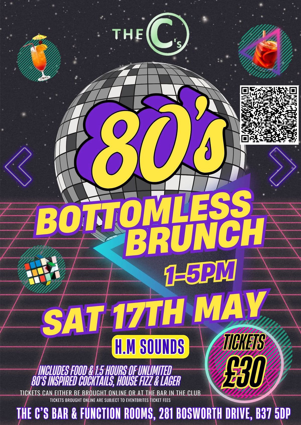 80\u2019s Bottomless Brunch