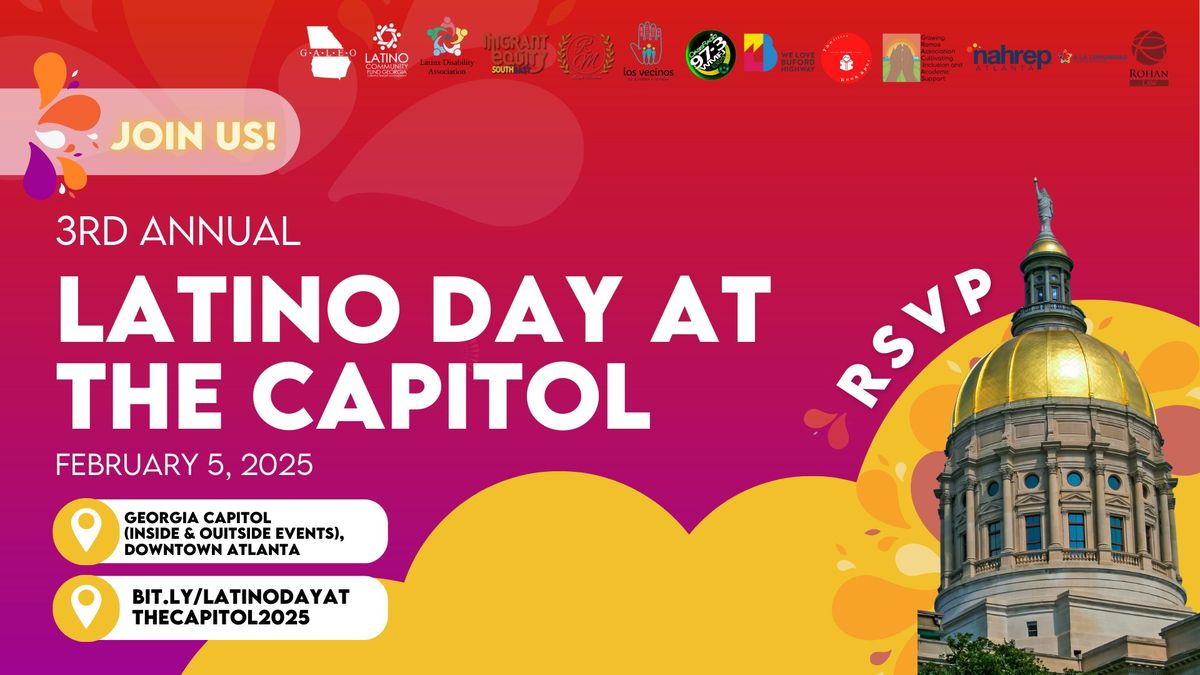 Save the Date: 3rd Annual Latino Day at the Capitol