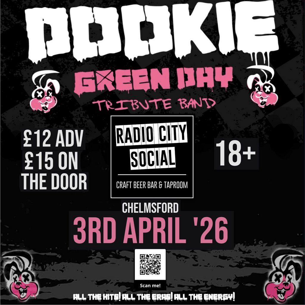 Dookie a  tribute to Green Day @ Radio City Social Chelmsford C