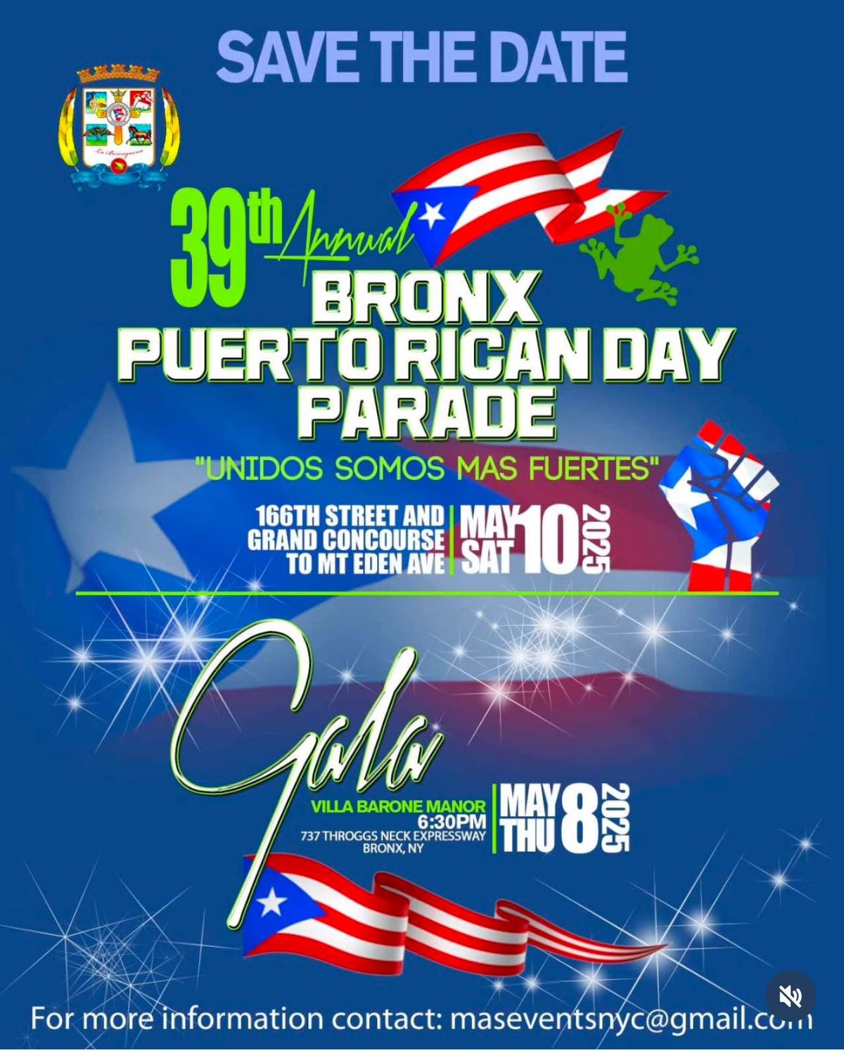 39th Annual Bronx Puerto Rican Day Parade!