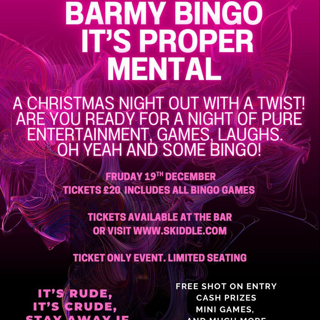 Barmy Bingo