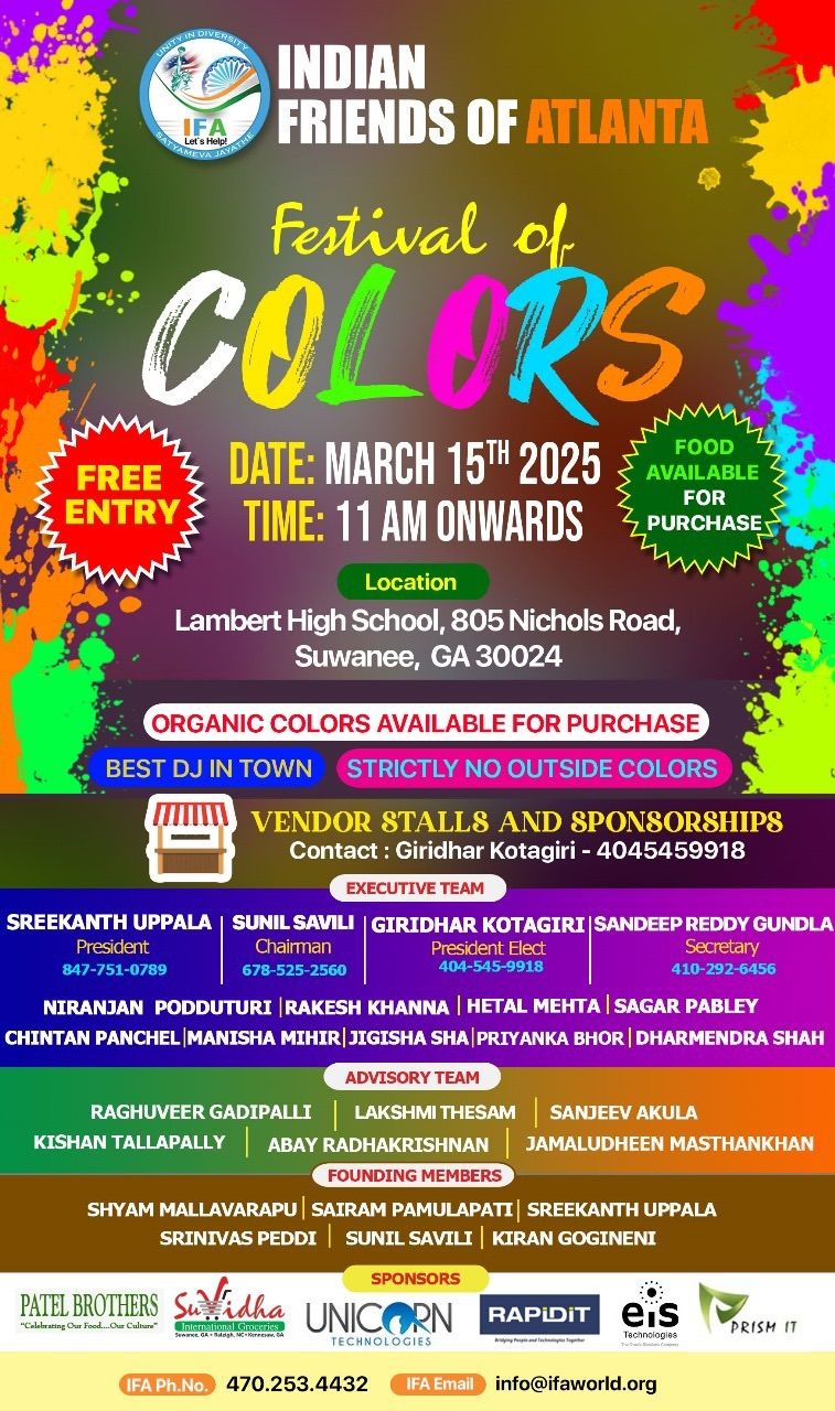 IFA - Festival of Colors