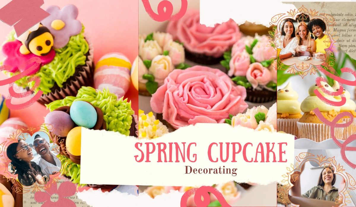 Spring Cupcake Decorating