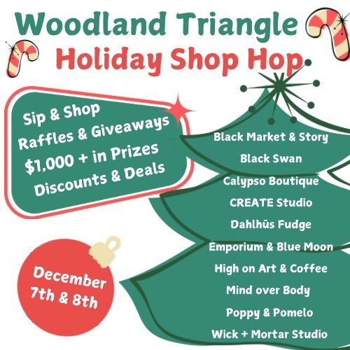 Woodland Triangle Holiday Shop Hop 