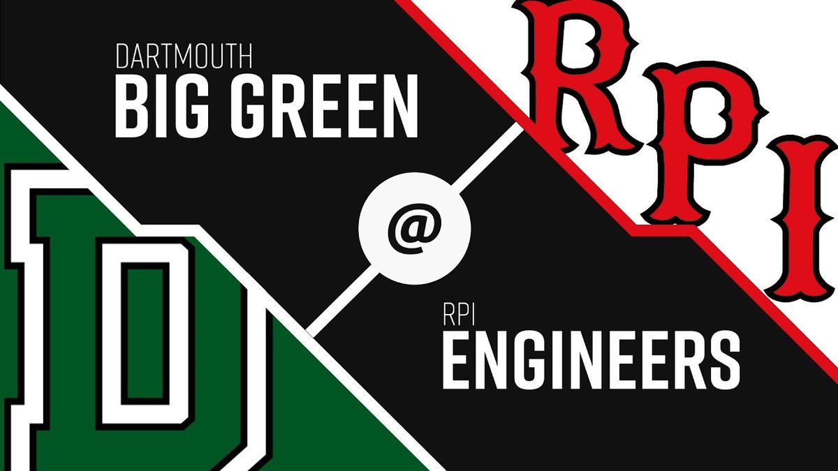 Dartmouth Big Green vs. RPI Engineers