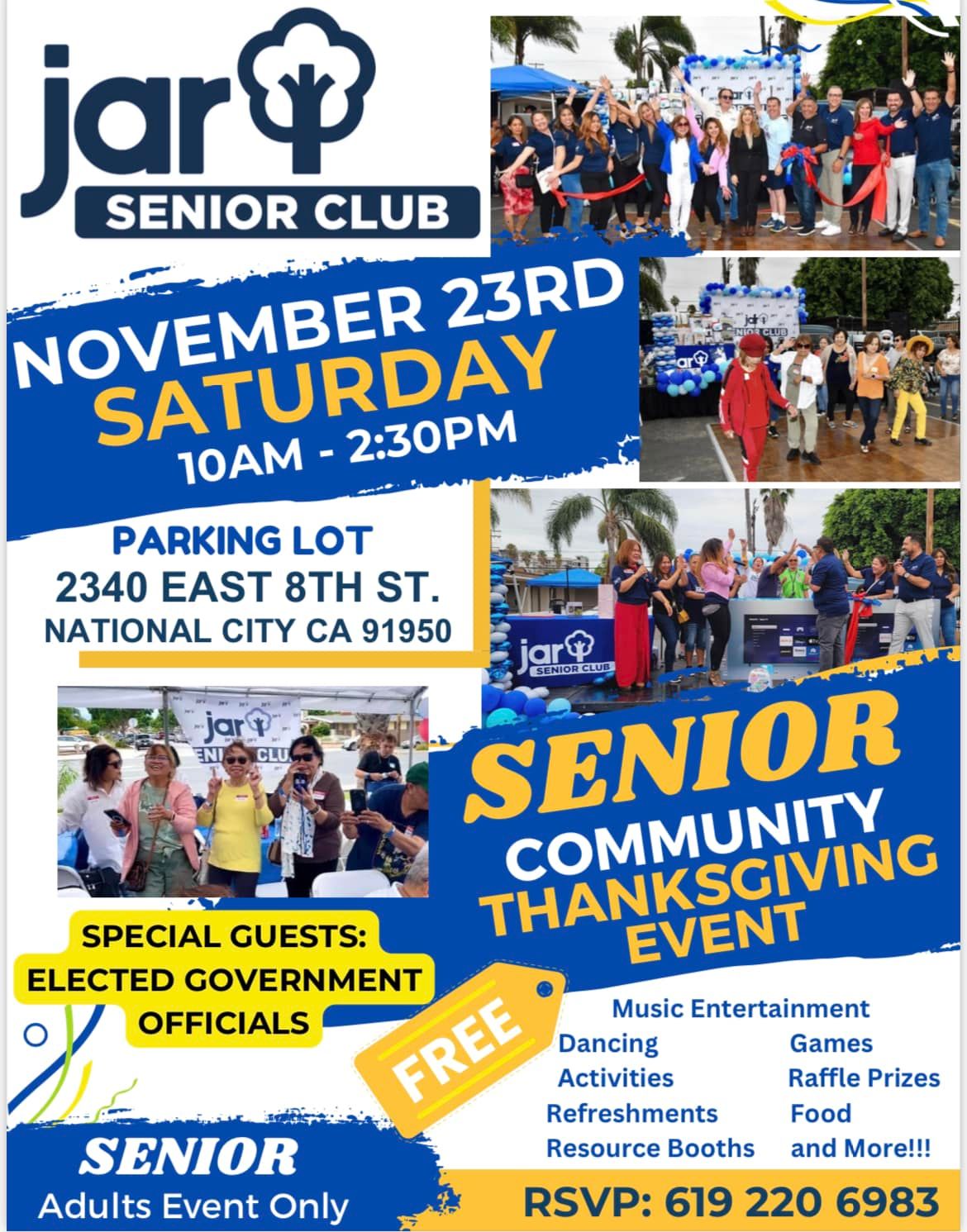 Senior Community Thanksgiving Event