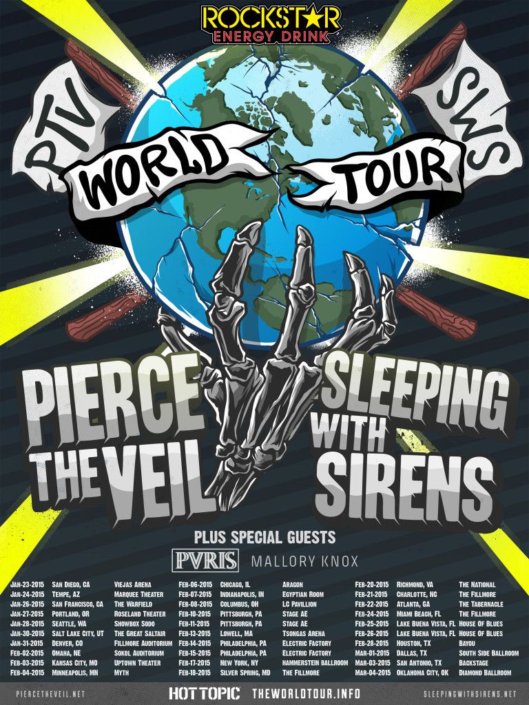 Pierce The Veil with Sleeping With Sirens