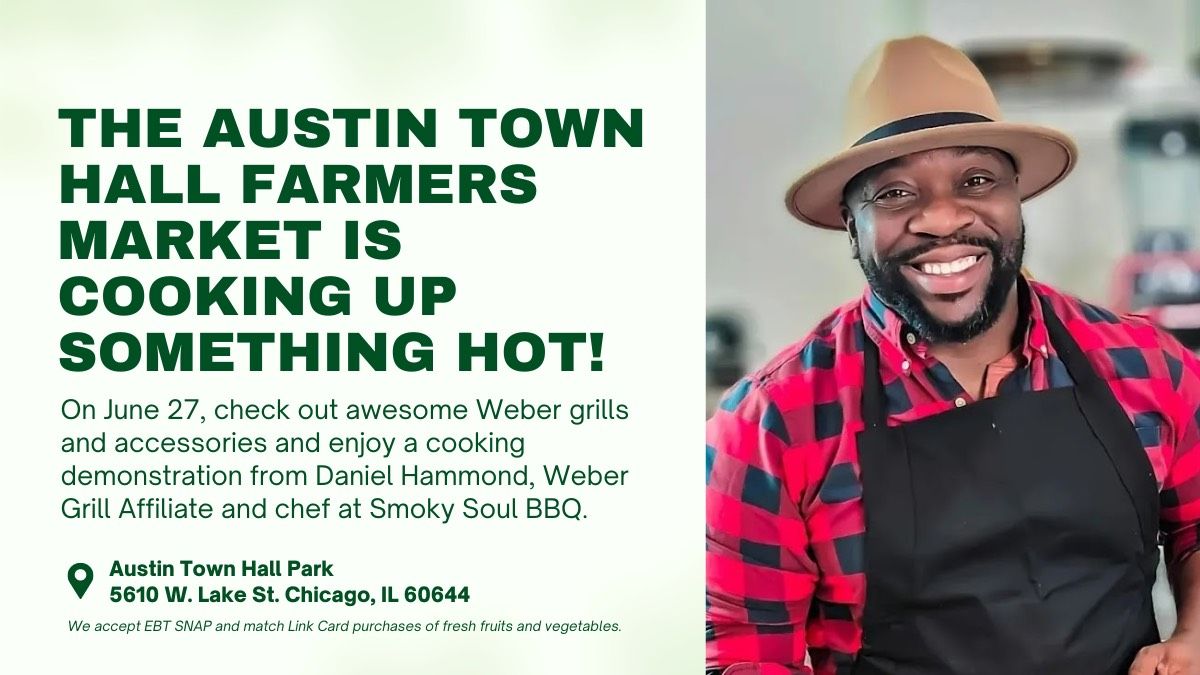 Weber Grill Sponsored - BBQ Cooking Demo with Chef Daniel Hammond