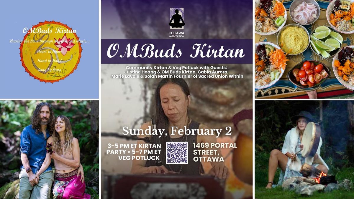 OMBuds Kirtan & Veg Potluck - Feb 2