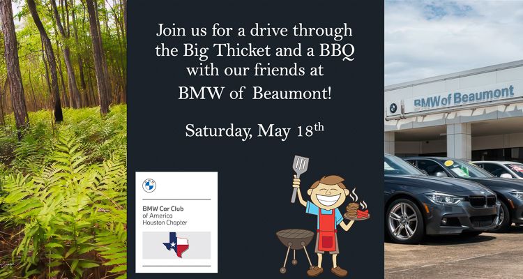 Big Thicket Tour and social at BMW of Beaumont