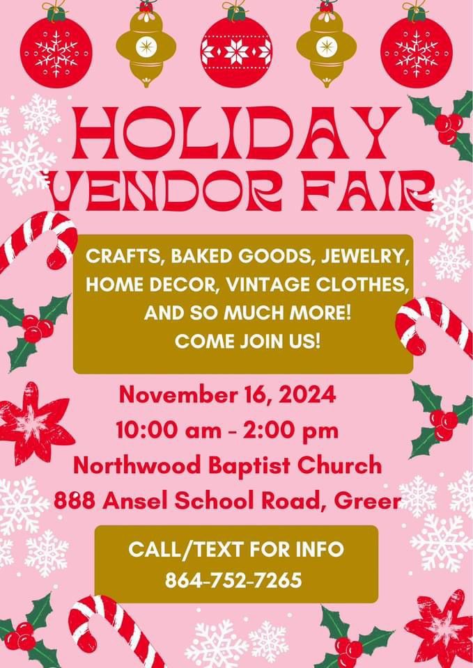 Holiday Vendor Fair \u2764\ufe0f\ud83e\ude77