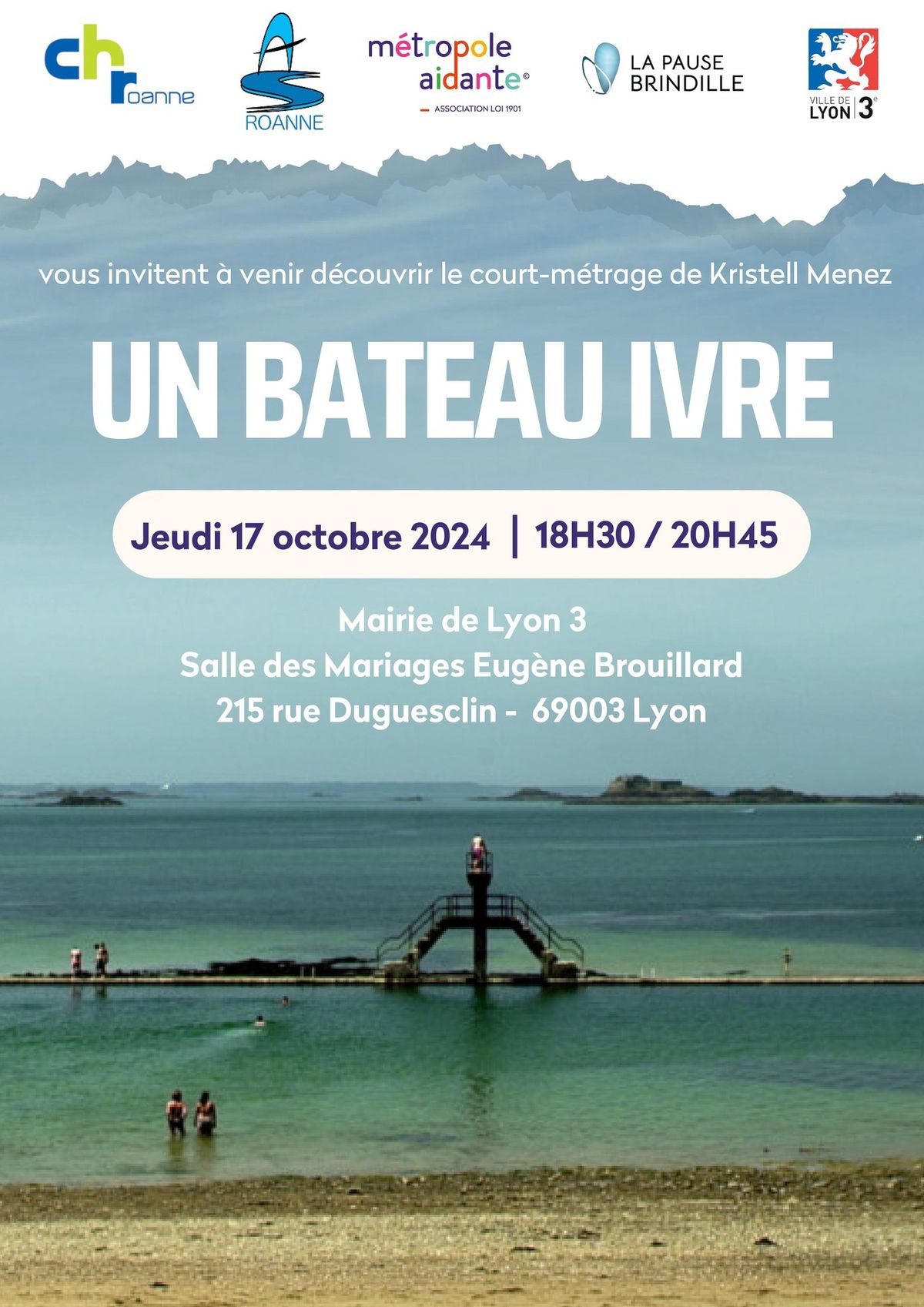 Projection du film "un bateau ivre" suivi d'un temps d'\u00e9change