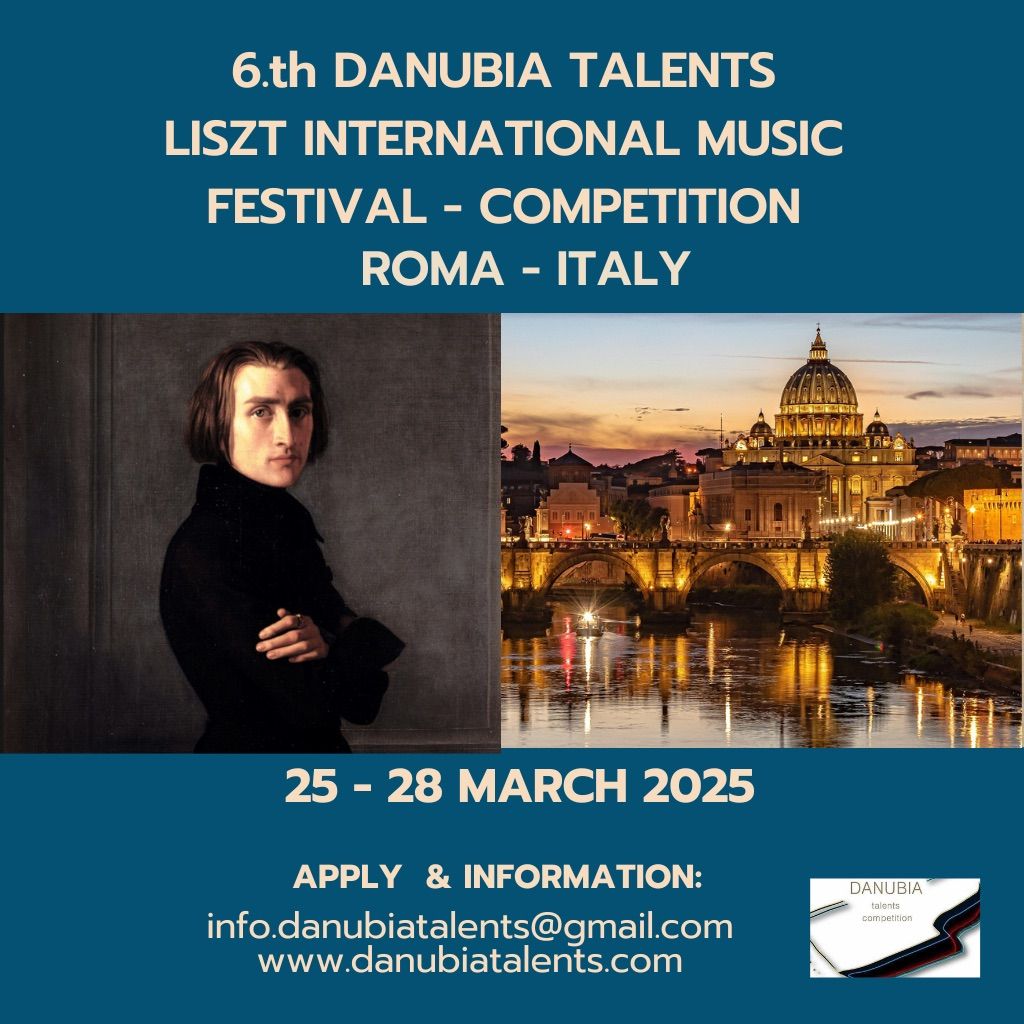 6th Danubia Talents Liszt International Music Competition