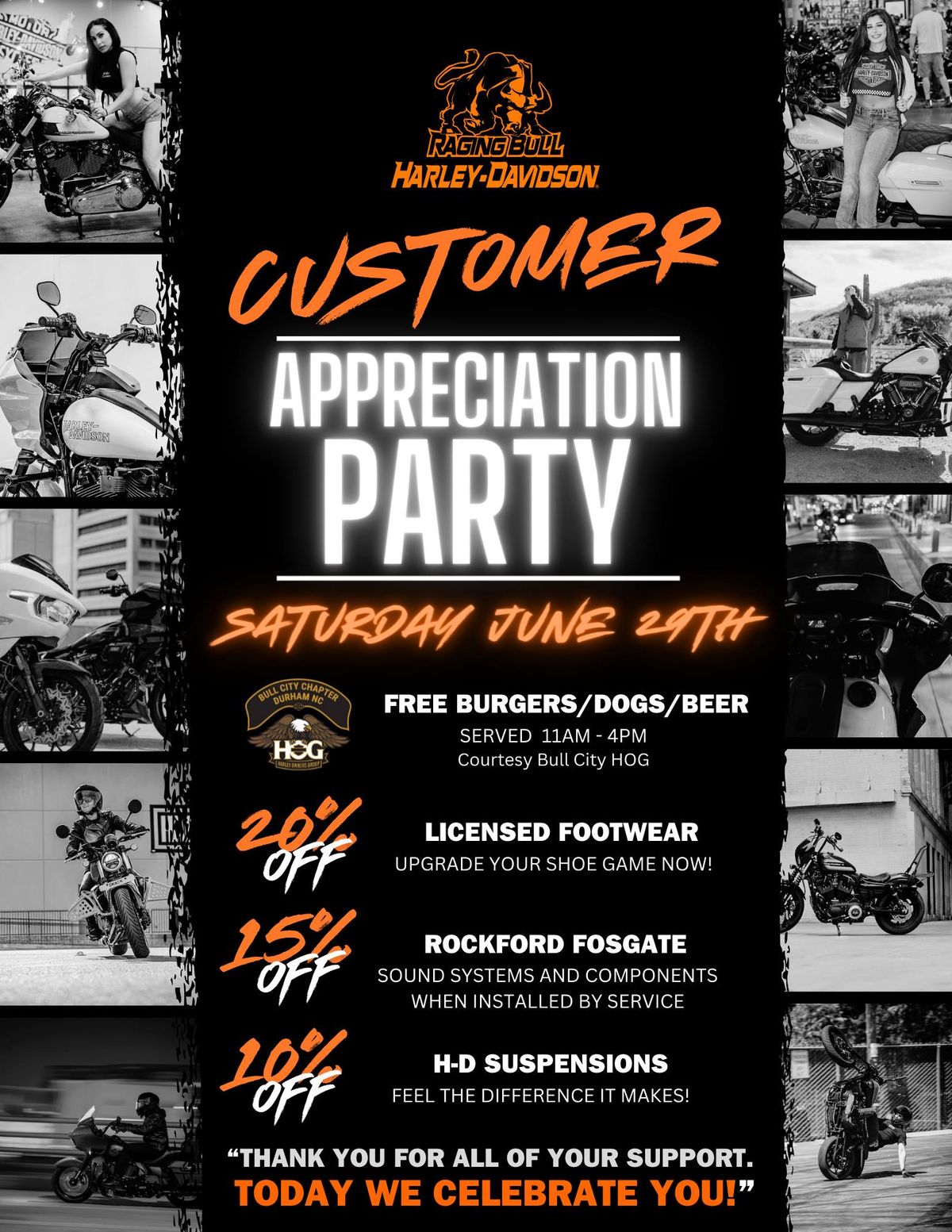 Customer Appreciation Party