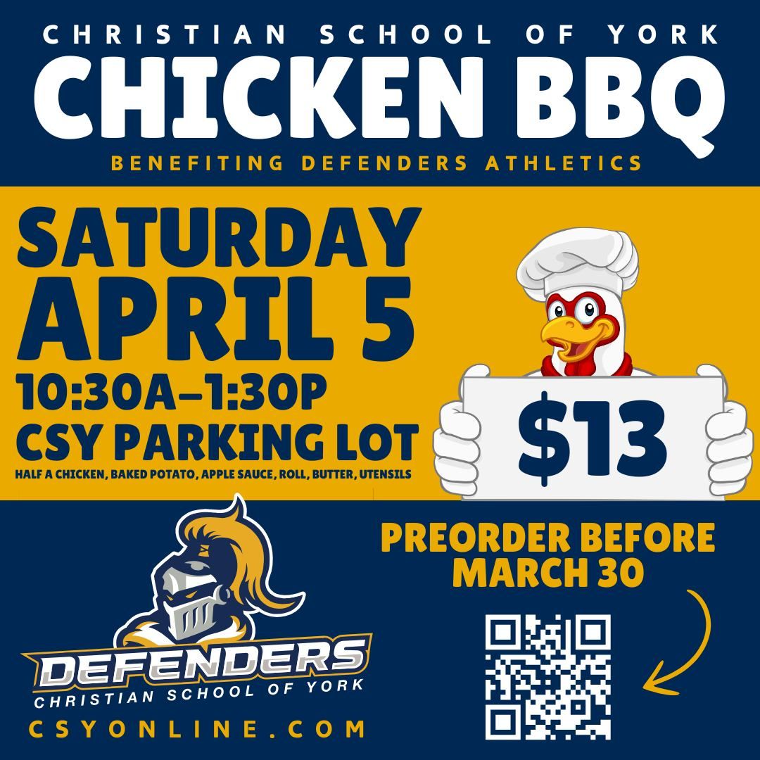 CSY Defenders Chicken BBQ