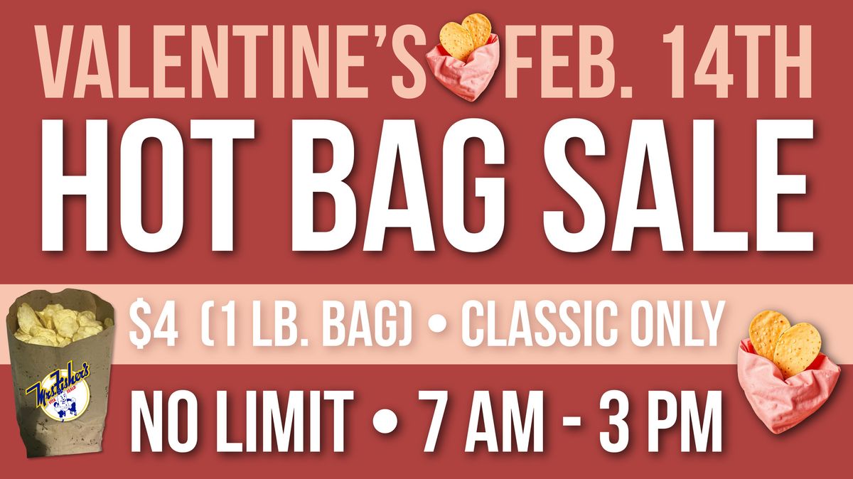 VALENTINES DAY HOT BAG SALE