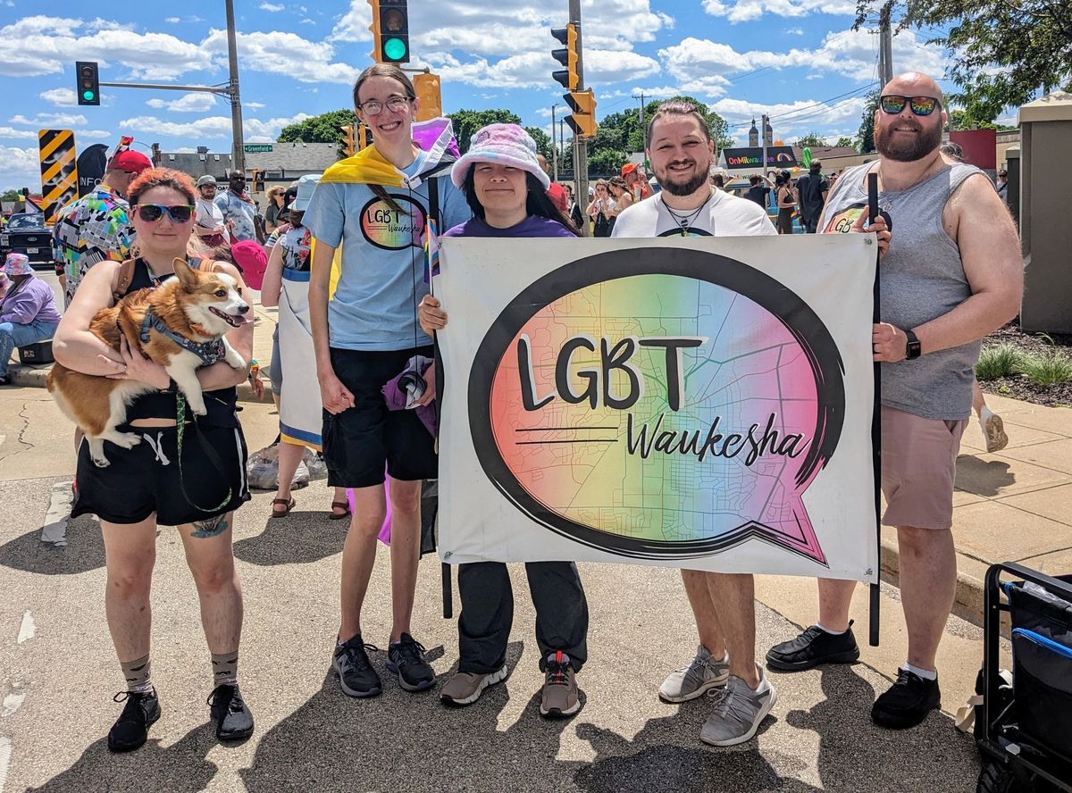 LGBT Waukesha in the Milwaukee Pride Parade!