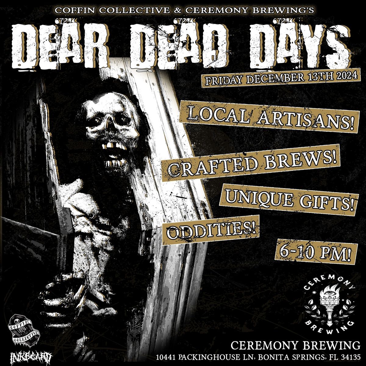 Dear Dead Days Holiday Market at Ceremony Brewing