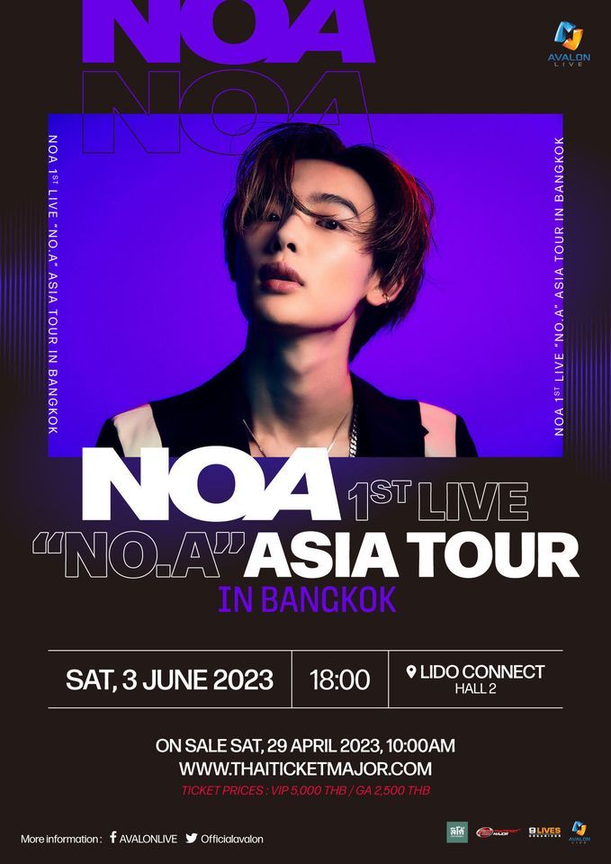NOA 1st LIVE \u201cNO.A\u201d ASIA TOUR IN BANGKOK