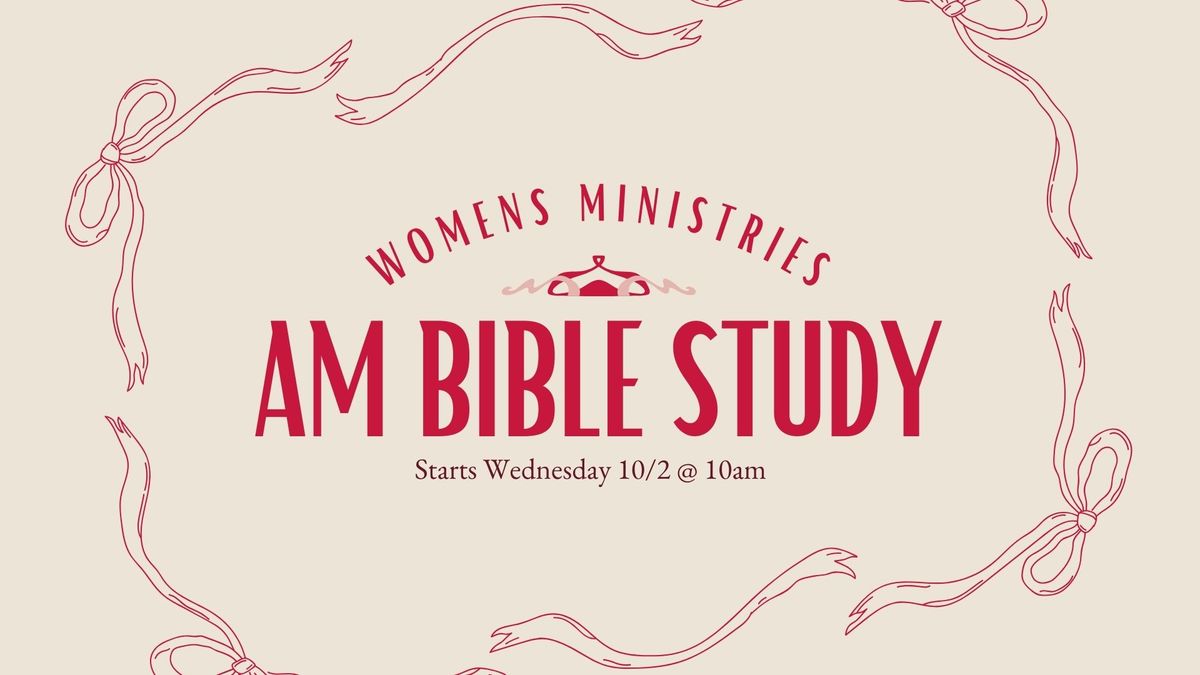 Women's Bible Study - Wed Mornings