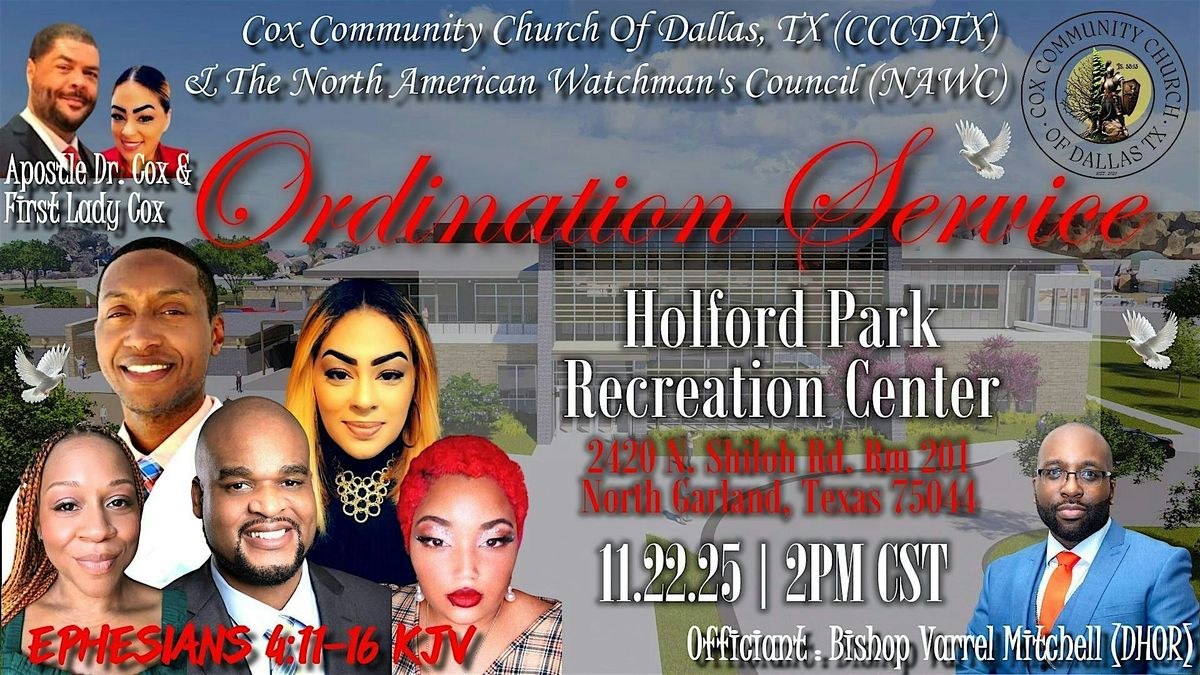 CCCDTX & The NAWC Ordination Service