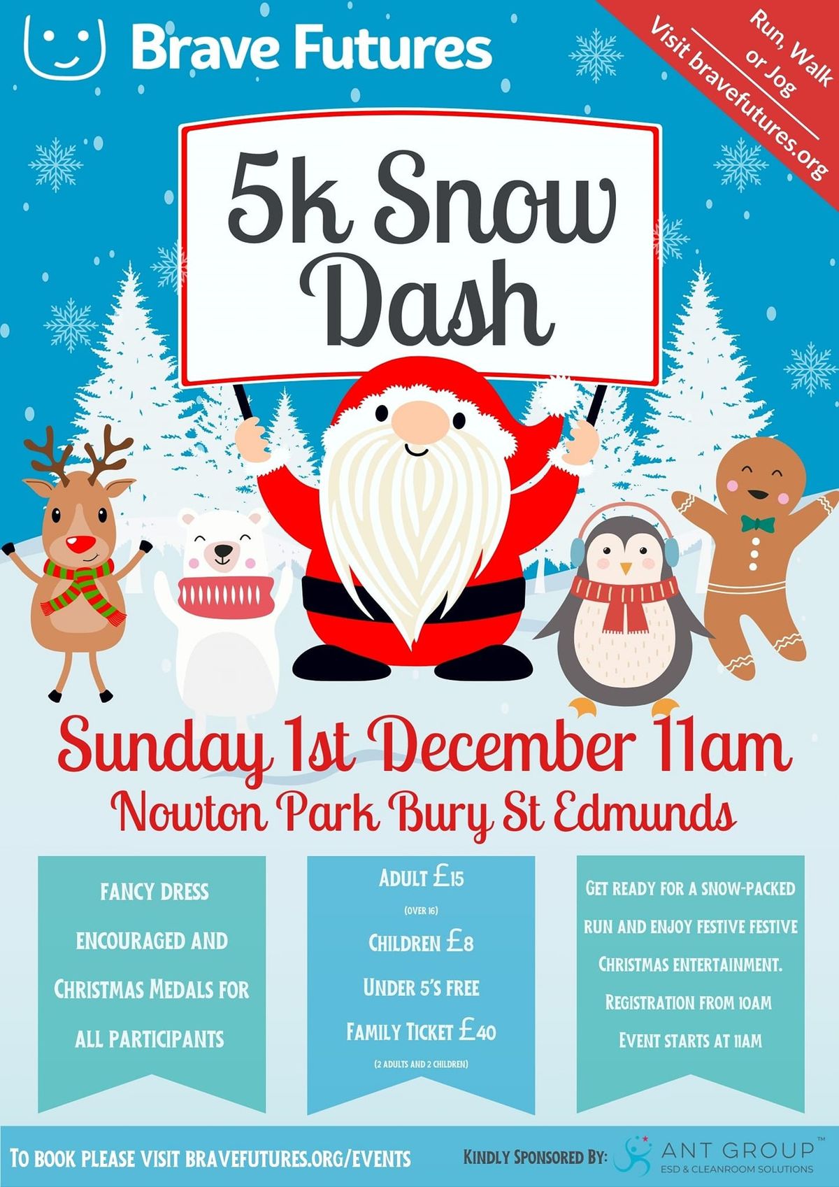 Snow Dash Nowton Park 