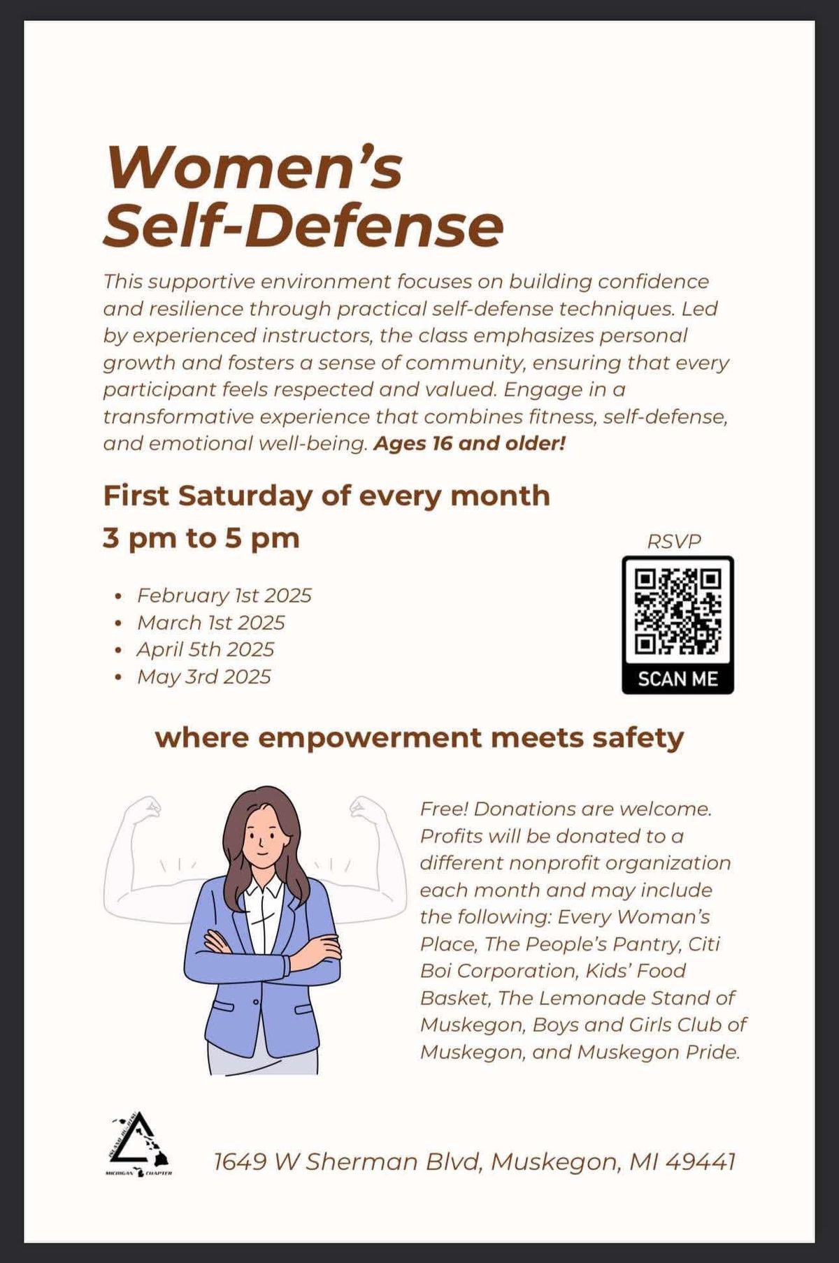 Free Women\u2019s Self-Defense class