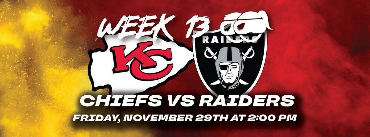 Chiefs vs Raiders at DoubleTapKC