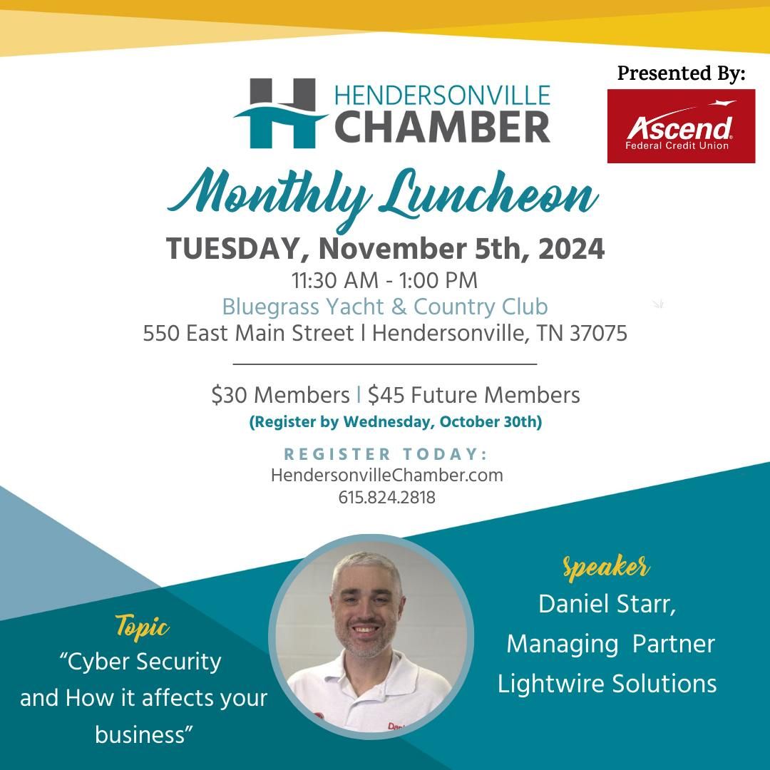 November Chamber Luncheon